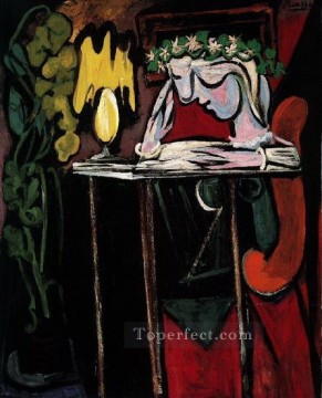 パブロ・ピカソ Painting - マリー・テレーズ・ウォルターを書く女性 1934年 パブロ・ピカソ